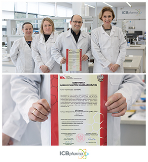 ICB Pharma - certyfikaty