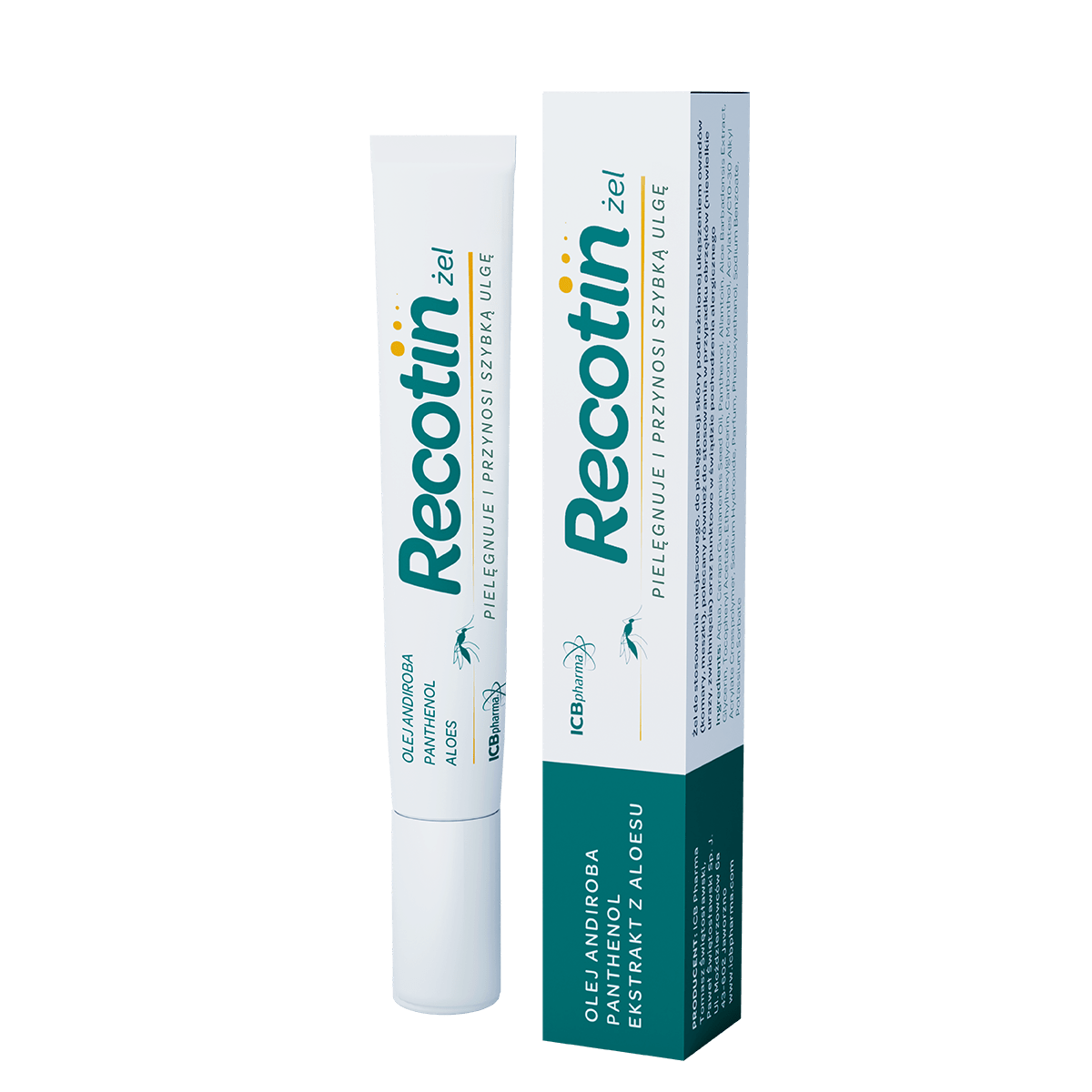 Recotin żel - wizualizacja produktu