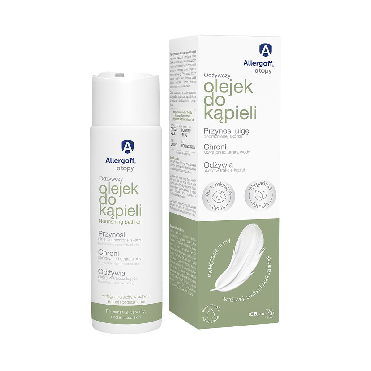 Allergoff® atopy Odżywczy olejek do kąpieli - zdjęcie produktu