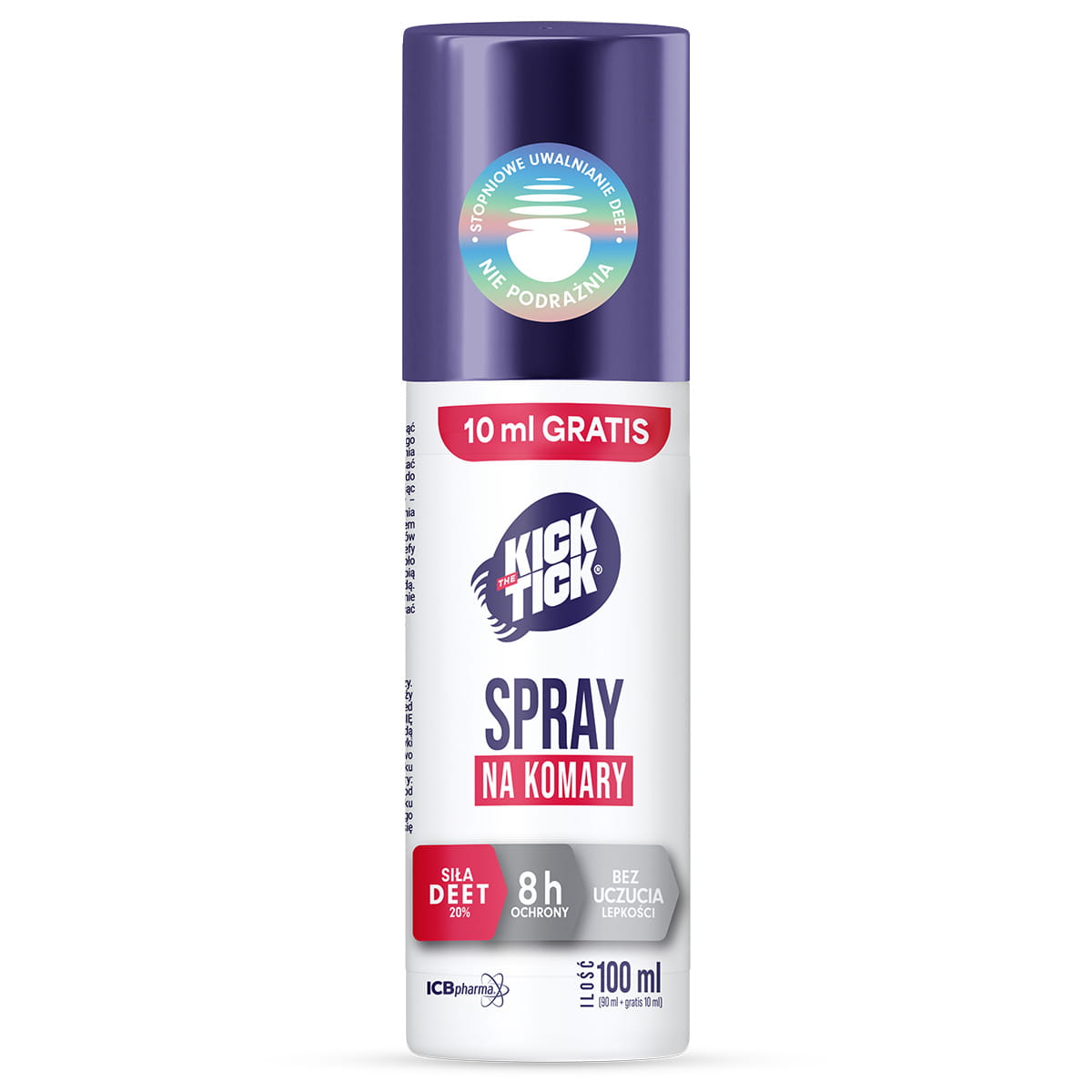 KICK THE TICK Repellent Spray z DEET - zdjęcie produktu