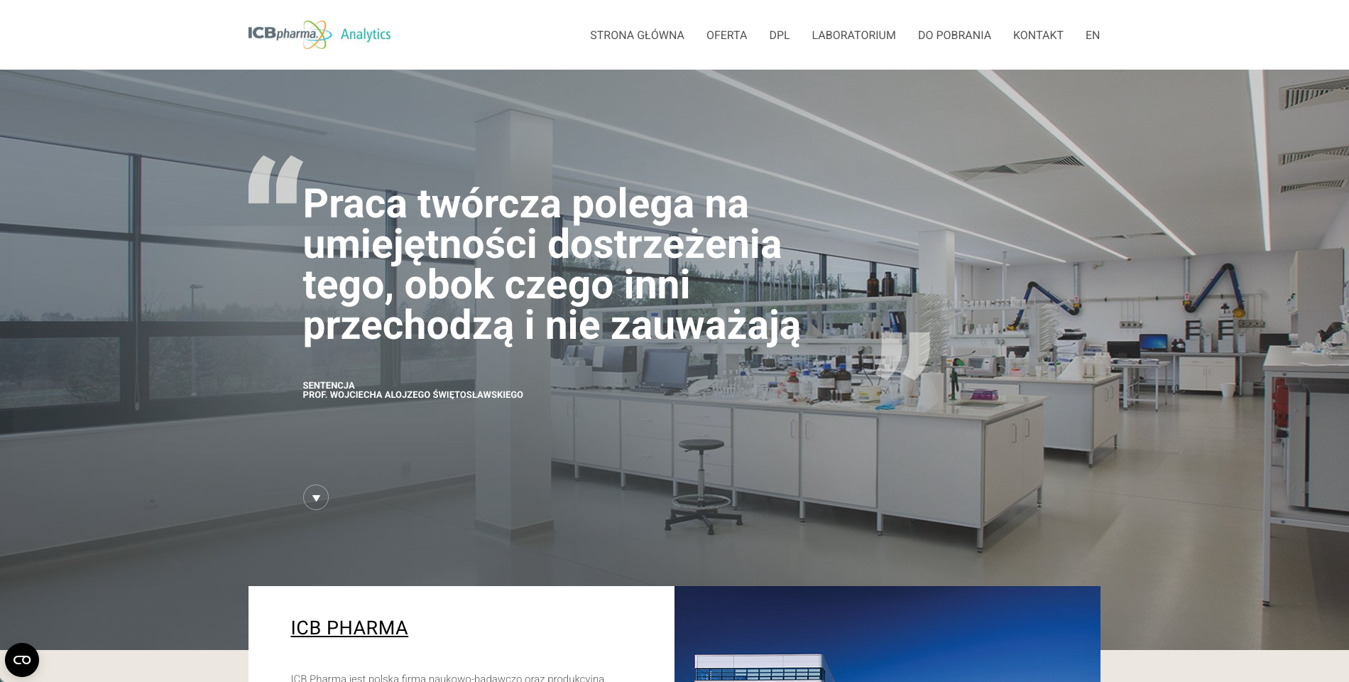 Zrzut strony internetowej badaniadpl.pl