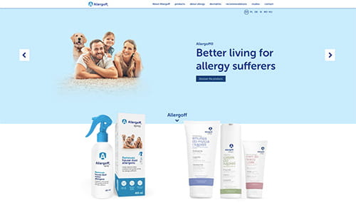 Website - screenshot